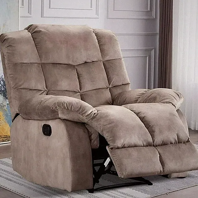BonzyHome Recliner Chairs for Adults, Breathable Fabric.
