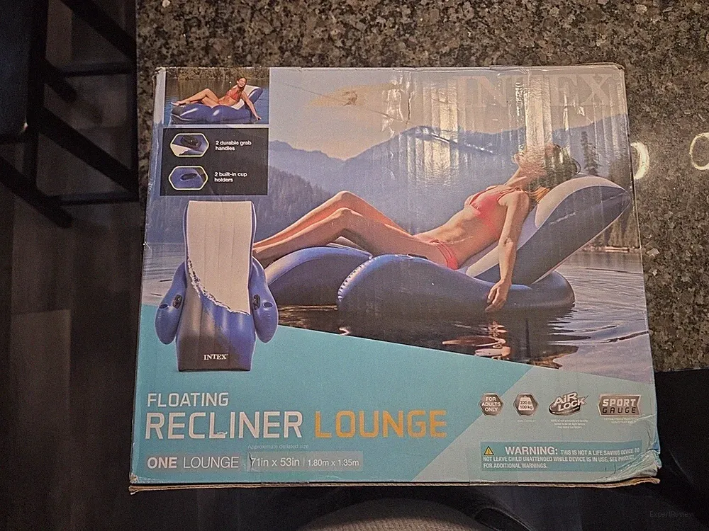 Intex 58868EP Floating Recliner Inflatable Pool Lounge